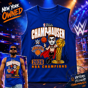 Karl-Anthony Towns Danhausen Knicks 2026 WWE Champions Tank Top